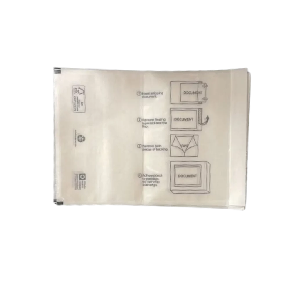 shipping document pouches