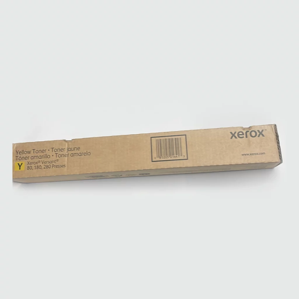 genuine xerox versant 80 yellow toner cartridge genuine xerox versant 80 yellow toner cartridge