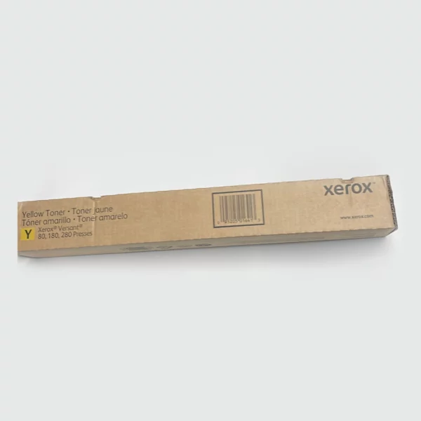 genuine xerox versant 80 yellow toner cartridge