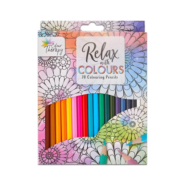 colour therapy colouring pencils