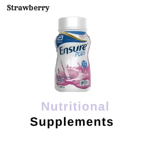 strawberry supplement meal drink diet