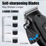 hiena cordless rechargeable hair trimmer for beard head