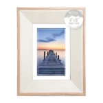 ash wood cream picture frame