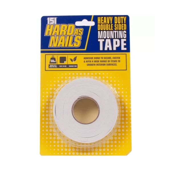 heavy duty double sided mounting tape