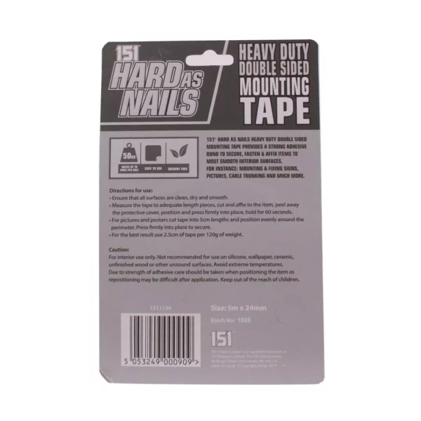 no drill wall mounting tape
