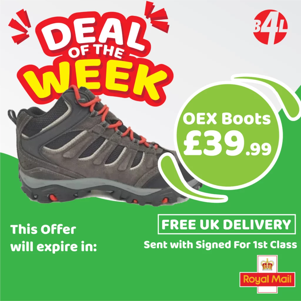 oex boots deals