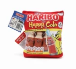 Haribo Happy Cola Plush Cushion 5 Cola Bottle Plushie Friends Gift UK