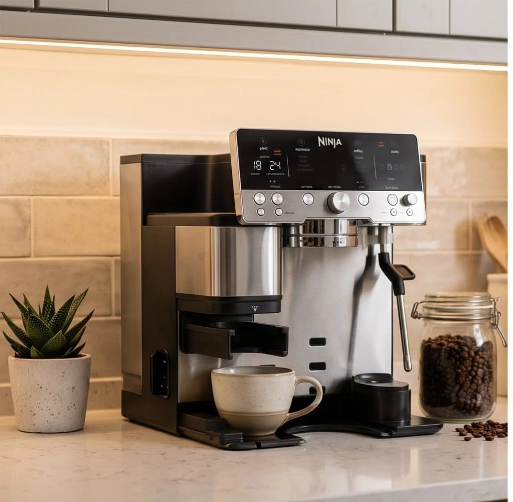 s-l1600 (2) Ninja Luxe Café Premier ES601UK Bean-to-Cup Coffee Machine Grinder - Bare Unit - Image 1